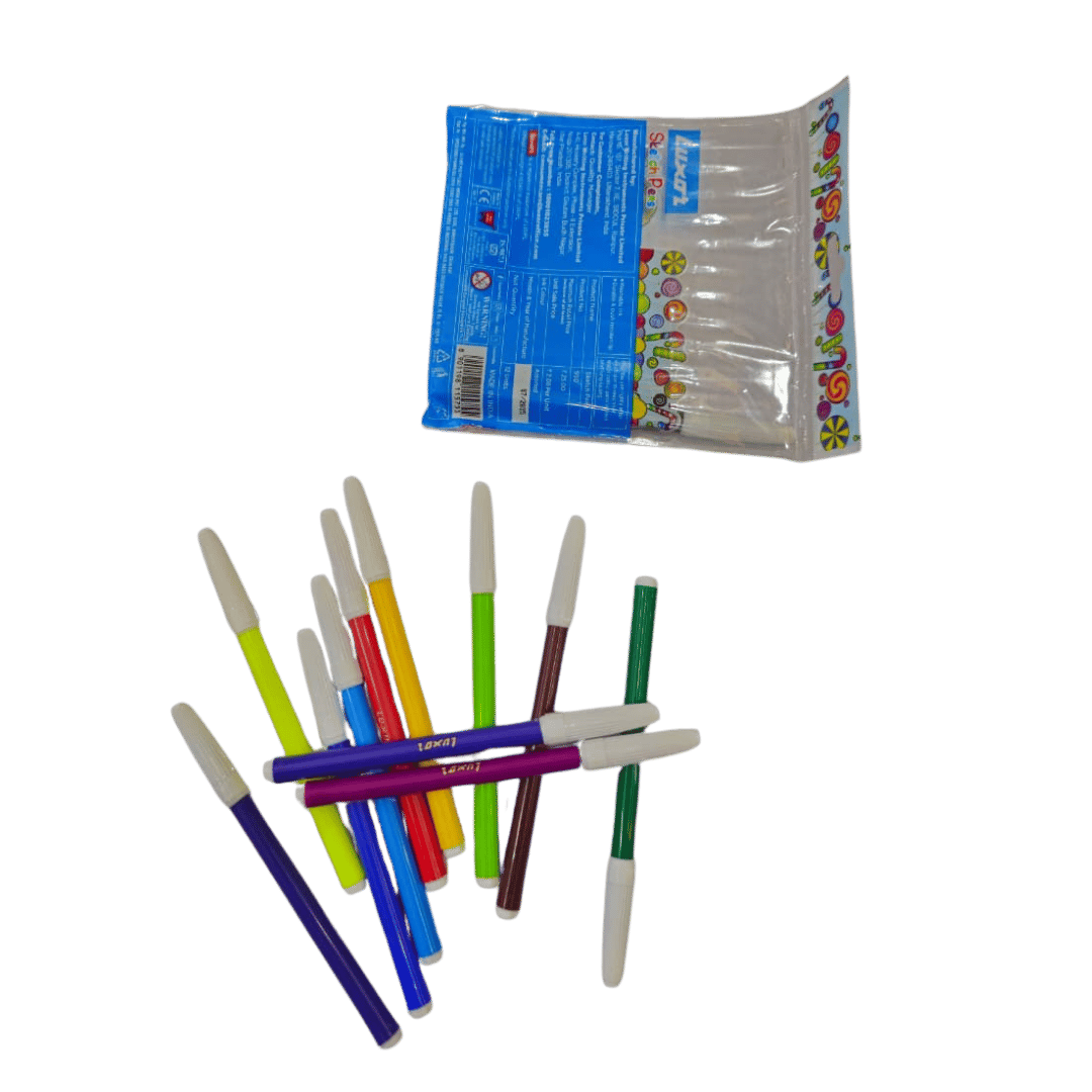 Sketch Pens Set | Bright Colour Sketch Pens for Kids, School, Drawing & Art - Image 2