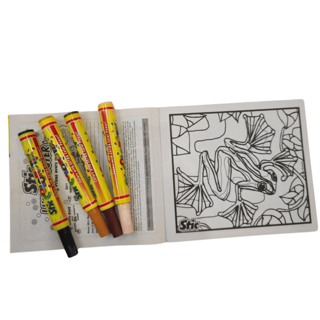 STIC Jumbo Color Pens | Thick Tip Bright Colour Pens for Kids, School & Drawing - Image 4