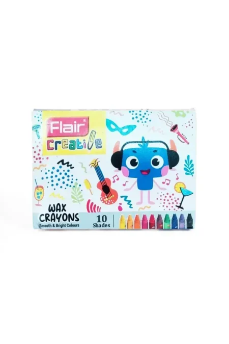 Vibrant Wax Crayons Set for Drawing, Coloring & Creative Fun