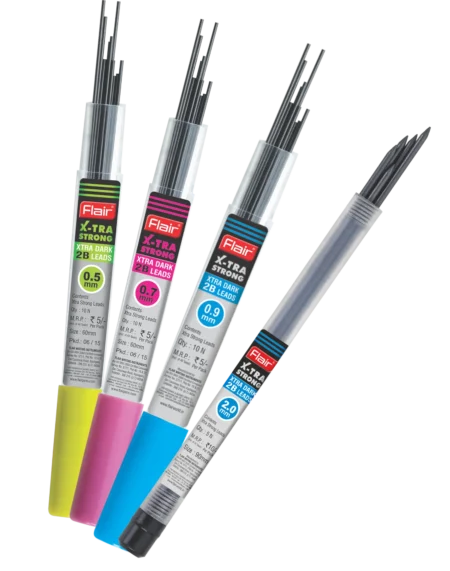 Flair Creative X-Tra Strong Extra Dark 2B Leads for Mechanical Pencil